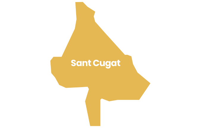 Mapa Sant Cugat del Valles